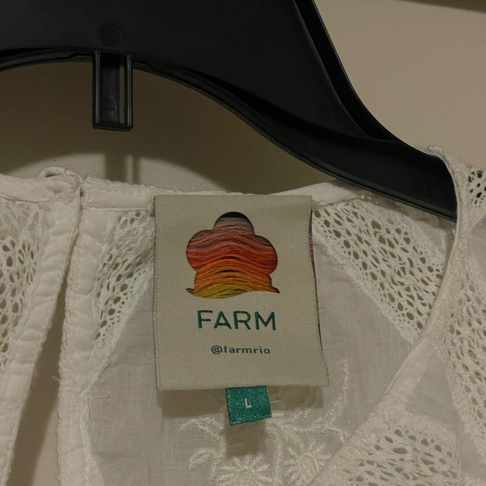 FARM Rio Embroidered Swing Cotton Blouse - Picture 5 of 7